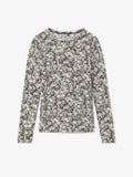 Still Life image of Printed Floral T-Shirt in BLACK MULTI