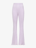 Still Life image of Velvet Rib Knit Pants in LIGHT LAVENDER