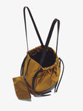 Interior image of Nylon Drawstring Tote in FATIGUE