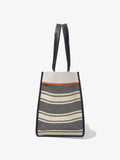 Profile image of XL Morris Canvas Tote in ECRU/BLACK