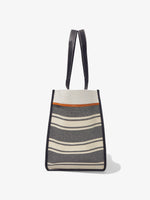 Profile image of XL Morris Canvas Tote in ECRU/BLACK