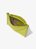 Aerial image of Minetta Suede Bag in MATCHA