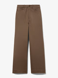 Flat image of Cotton Twill Culottes in coffee