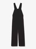 Flat image of Drapey Suiting Wide Leg Jumpsuit in black