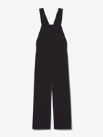 Flat image of Drapey Suiting Wide Leg Jumpsuit in black