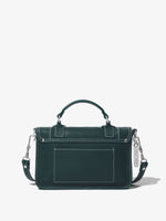 Back image of Topstitch PS1 Tiny Bag in DARK GREEN