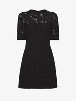 Flat image of Lace Dress in black