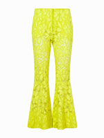 Flat image of Lace Pants in citron