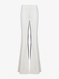 Flat image of Viscose Tuxedo Stripe Pants in off white multi