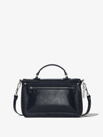 Back image of Crinkled Patent PS1 Medium Bag in BLACK.jpg
