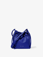 Front image of Drawstring Pouch in COBALT