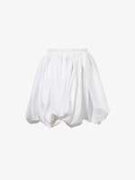 Flat image of Technical Nylon Skirt in off white