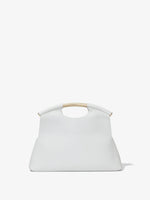 Front image of Bar Bag in OPTIC WHITE with handles up