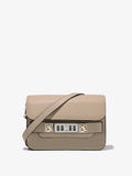 Front image of PS11 Mini Classic Bag in light taupe