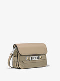 Side image of PS11 Mini Classic Bag in light taupe