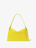 Back image of Contrast Rolo Strap Braid Bag in CANARY YELLOW