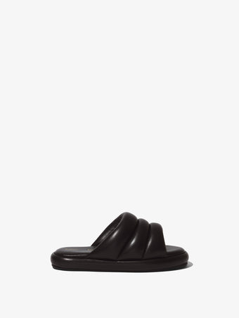 Front image of Arc Slides in BLACK