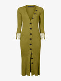 Flat image of Viscose Knit Dress in olive