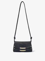 Front image of Small Bar Bag in BLACK