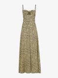 Flat image of Printed Leopard Tank Dress in butter multi