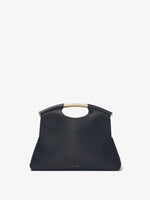 Front image of Bar Bag in BLACK with handles up