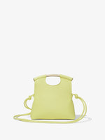 Front image of Small Bar Bag in LEMONGRASS with handles up