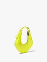 Side image of Small Chrystie Bag in LIME