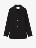 Still Life image of Drapey Suiting Jacket in BLACK
