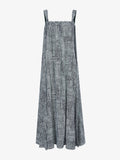 Still Life image of Viscose Flou Wrap Dress in BLACK/PAPER MINT