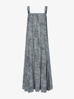 Still Life image of Viscose Flou Wrap Dress in BLACK/PAPER MINT