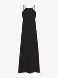 Still Life image of Drapey Suiting Cut Out Dress in BLACK