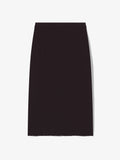 Still Life image of Pointelle Rib Knit Skirt in BLACK