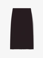 Still Life image of Pointelle Rib Knit Skirt in BLACK