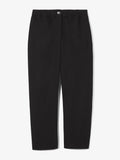 Still Life image of Solid Cotton Linen Easy Pants in BLACK