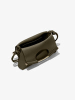 Interior image of Small Bar Bag in OLIVE