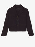 Still Life image of Bi-Stretch Tweed Jacket in BLACK