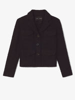 Still Life image of Bi-Stretch Tweed Jacket in BLACK