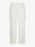 Still Life image of Bi-Stretch Crepe Cropped Pants in WHITE