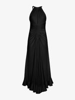 Still Life image of Crepe Jersey Ruched Dress in BLACK