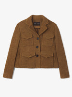 Still Life image of Bi-Stretch Tweed Jacket in FLAX