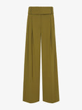 Still Life image of Matte Viscose Crepe Pants in OLIVE