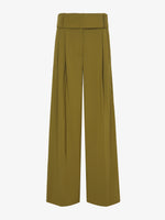 Still Life image of Matte Viscose Crepe Pants in OLIVE