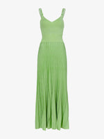 Still Life image of Metallic Knit Dress in GREEN