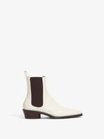 Side image of BRONCO CHELSEA BOOTS in Natural