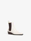 Front 3/4 image of BRONCO CHELSEA BOOTS in Natural