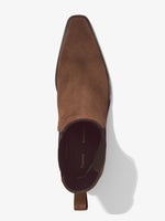 Proenza Schouler aerial image of Bronco Chelsea Boots in DARK BROWN