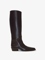 Proenza Schouler side image of Bronco Knee High Boots in black