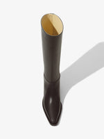 Proenza Schouler aerial image of Bronco Knee High Boots in black