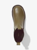 Aerial image of STOMP CHELSEA BOOTS in Military Green