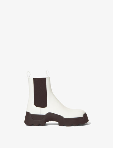 Side image of STOMP CHELSEA BOOTS in Natural